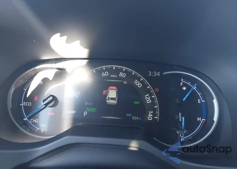 2025 Toyota Rav4 Hybrid Xse из США, поврежденный, VIN JTME6RFV8SD583585